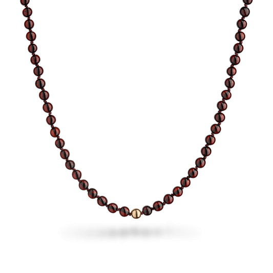 Gintaro vėrinys vaikams su AU750 prabos auksu.
Tamsios vyšnios atspalvio gintaro vėrinys
AU750 prabos geltono aukso akcentas
Vėrinio ilgis: 36-37 cm
Svoris: 4,73 g
Detalių diametras: 5 mm
Suverta ant tvirto siūlo, su mazgeliais
Plastikinis užsukamas užsegimas
Gaminys prabuotas Lietuvos Prabavimo Rūmuose