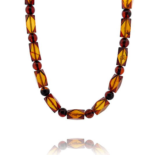 Amber Necklace ROMBO
