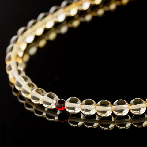 Custom order for Antoine -30" Amber necklace