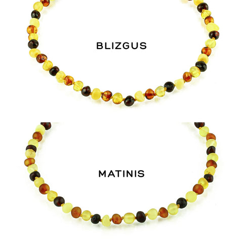 Amber Bracelet for Children - Multi-Colored Beads