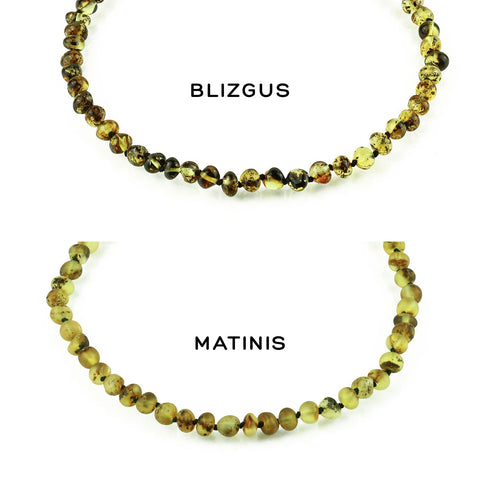 Amber Bracelet for Children - Green Color