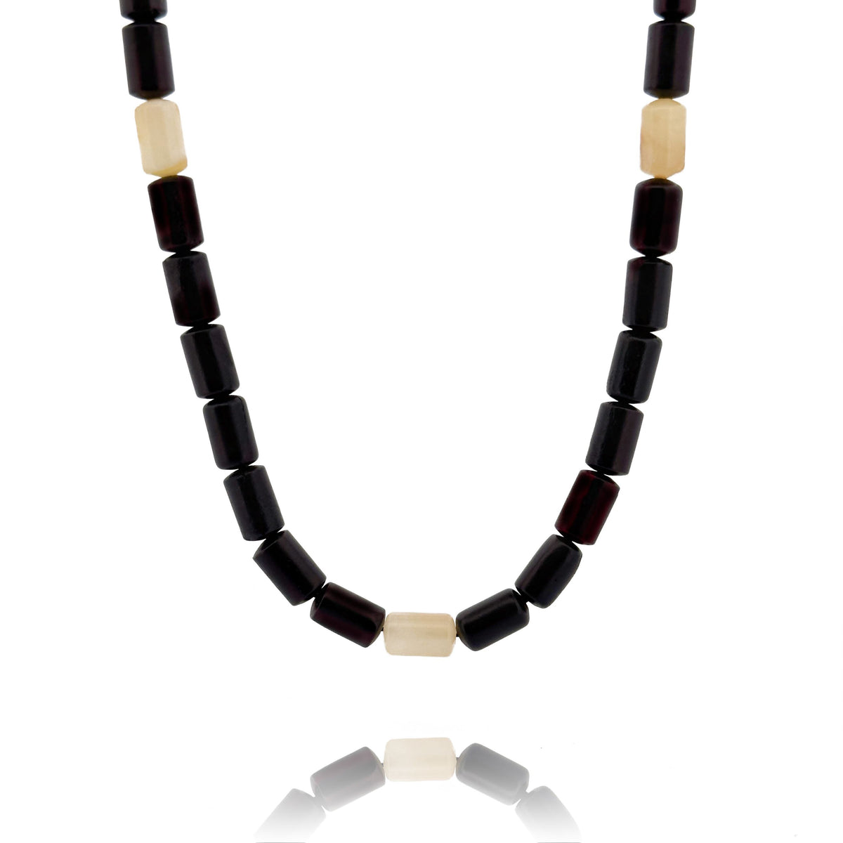 Amber Necklace CYLINDRE